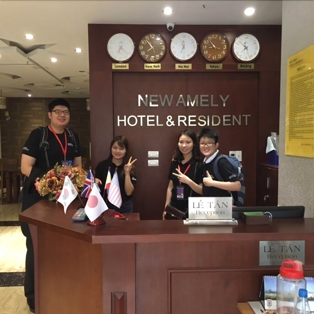 New Amely Hotel هانوي المظهر الخارجي الصورة